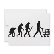 human shopping evolution invitations