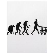 human shopping evolution personalized letterhead