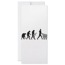 human shopping evolution rack cards