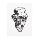 Human Skull 147 Postcard