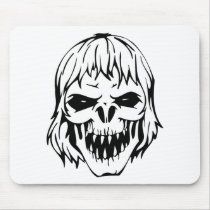 Human Skull mousepads