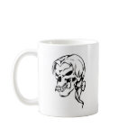 Human Skull Coffee Mugs