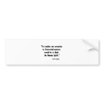 Human Spirit Bumper Sticker