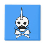Human/Unicorn/Mustache Magnet magnets