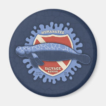 Humanatee Salvage & Rescue Fridge Magnets