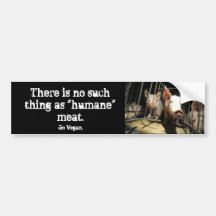 Humane myth pigs bumper stickers