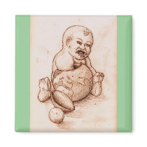 Humanities Child magnets