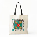 Humanity Stamp Tote Bag