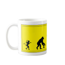 Humans evolve mug
