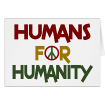 Humans For Humanity Custom cards