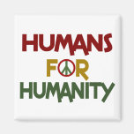Humans For Humanity Custom Fridge Magnets