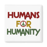 Humans For Humanity Custom magnets
