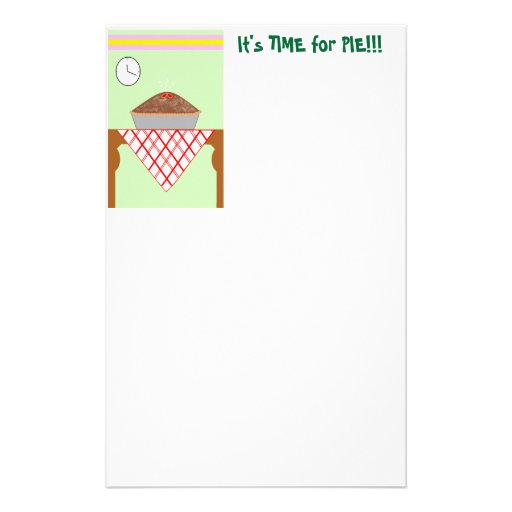 Humble Pie Customized Stationery