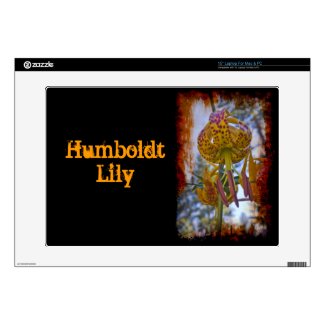 Humboldt Lily Laptop Decal