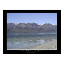 "HUMBOLDT MOUNTAINS, NZ" Photo Poster posters