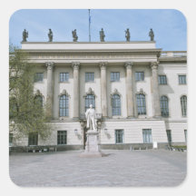Humboldt University in Berlin Square Stickers