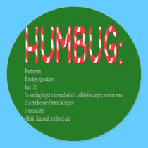 HUMBUG: definition stickers by Dynomoose HUMBUG: definition stickers