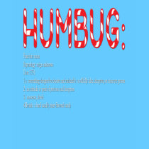 HUMBUG: definition t-shirts by Dynomoose HUMBUG: definition t-shirts