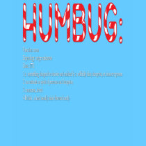 HUMBUG: definition t-shirts by Dynomoose HUMBUG: definition t-shirts
