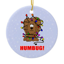 Humbug Doggie Christmas Ornaments
