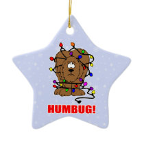 Humbug Doggie Christmas Ornament