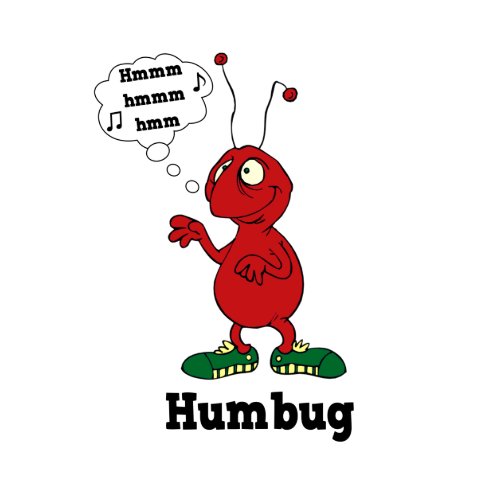 Humbug greeting card card