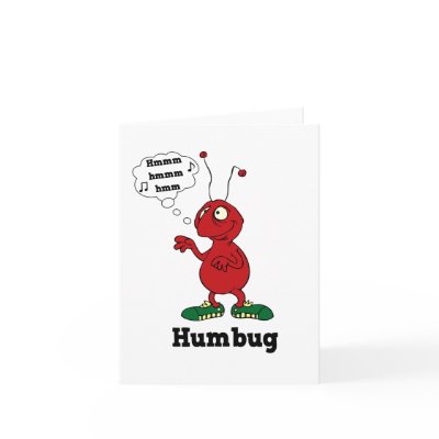Humbug greeting card by tshirtfun