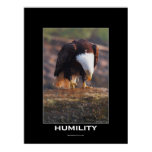 HUMILITY Bald Eagle Motivational Poster