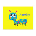 Humility Cute Caterpillar postcards