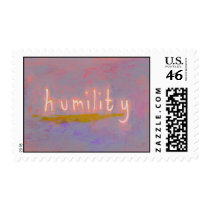 Humility - fresh simple colorful painting art stamps