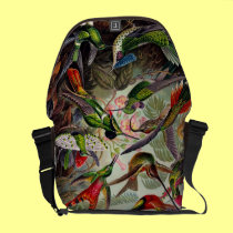 Humingbird Zoological print messenger bag messenger bags