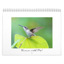 Humm with Me! Wall Calendars