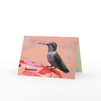 Hummer birthday card