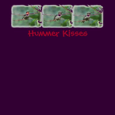 Hummer Kisses Trio T-Shirt by naturegirl7