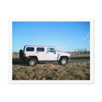 Hummer & Wind Power postcards