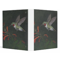 humming bird 3 ring binders