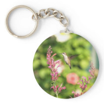 Humming Bird Agastache key chain keychains