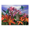 Humming bird Garden posters