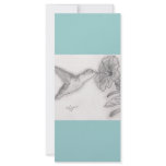 Humming Bird Rack Card
