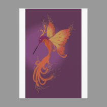 Humming Phoenix postcards