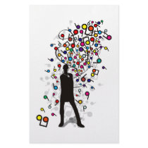 Humming_Tunes Stationery Paper