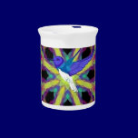 Hummingbird abstract art maze gift collection pitchers