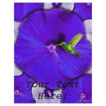 Hummingbird and Lavender Hibiscus Flyer