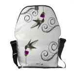 Hummingbird Angel Rickshaw Messenger Bag / Tote / 