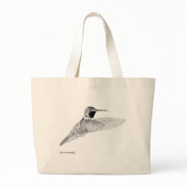 Hummingbird Canvas Bags