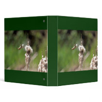 Hummingbird Building a Nest 3 Ring Binder