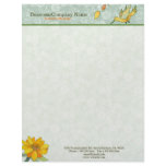 Hummingbird Business Letterhead