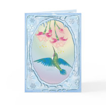 HUMMINGBIRD by SHARON SHARPE cards