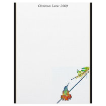 Hummingbird Christmas Letter 2009 Letterhead by farmer77 Hummingbird Christmas Letter 2009 Letterhead