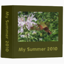 Hummingbird Clearwing Sphinx Moth Binder